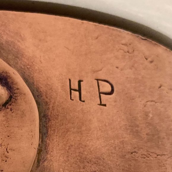 Vintage Copper and Brass Cooking Pot, 18 1/2" Long - Picture 5 of 6